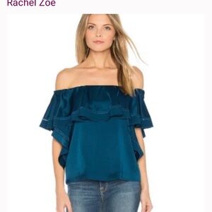 Rachel Zoe Teal Top